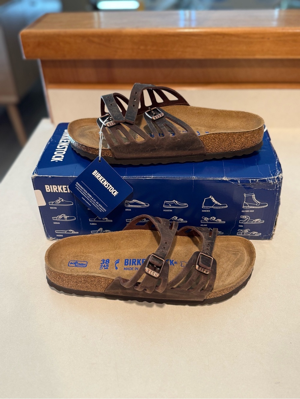 BIRKENSTOCK Granada Habana Oiled Leather